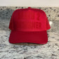 DEATH 2 DESIGNER Trucker Hat - “RED STEALTH”