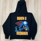 DEATH 2 DESIGNER “Time is Invaluable” - Cozy Cropped Hoodie - Black