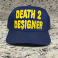 DEATH 2 DESIGNER Trucker Hat - "GS WARRIORS/LA RAMS"