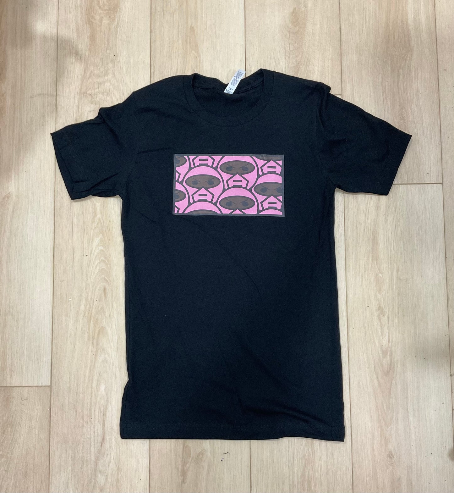 STAY UPLIFTED - “MELANINJA” Tee - BLK/PINK