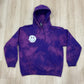 STAY UPLIFTED - “All Smiles” Hoodie - Purple/White Reflective